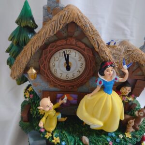 Disney Snow White The Seven Dwarfs Clock Lights Up With Music And Motion