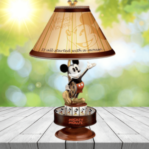 Disney Mickey Mouse Animation Magic Spinning Lamp by The Bradford Exchange