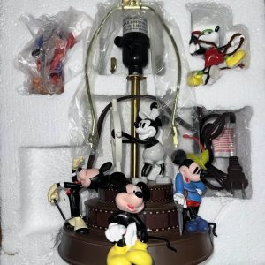 Mickey Mouse Through The Years Sculptural Lamp No 2495