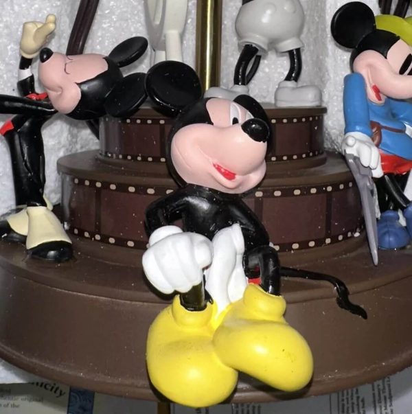 Mickey Mouse Through The Years Sculptural Lamp No 2495