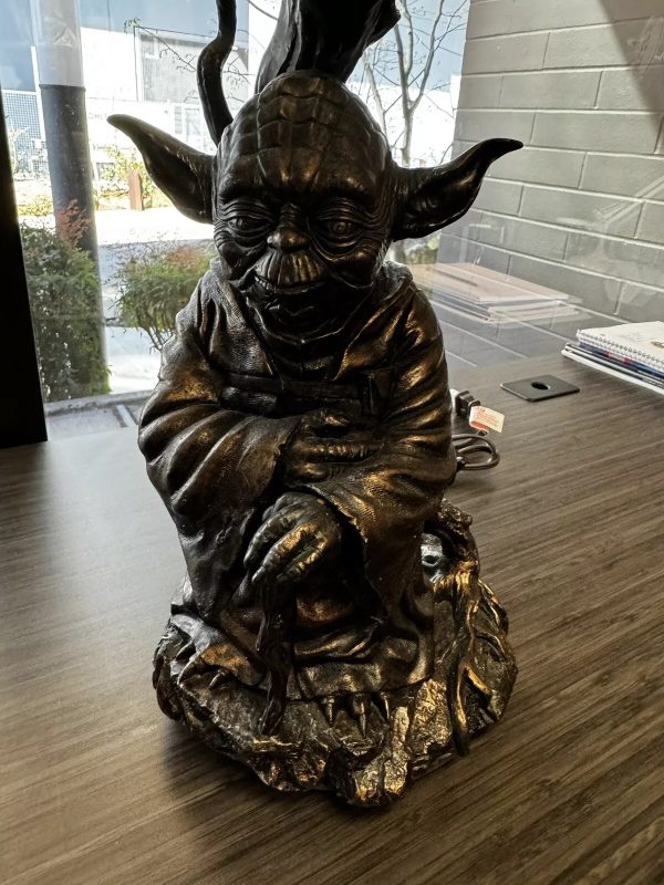 STAR WARS Jedi Master Yoda Masterpiece Tabletop Lamp