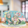 Precious Moments Happy Campers Couple Porcelain Figurine