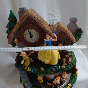 Disney Snow White The Seven Dwarfs Clock Lights Up With Music And Motion