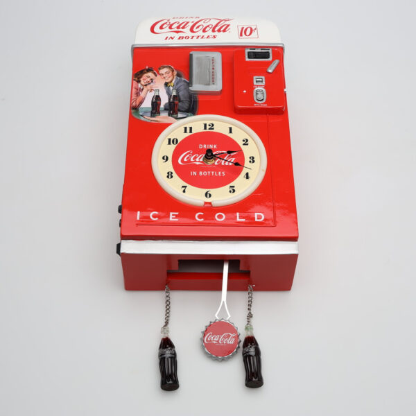 Coca Cola Vending Machine Cuckoo Clock Sculpture No A0123