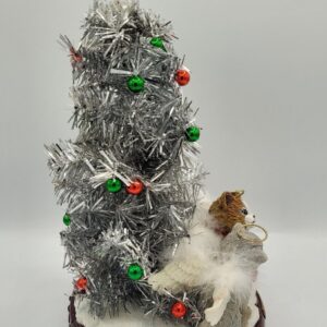 Bradford Exchange Tabletop Christmas Tree A Meow-y Christmas to All Singing Cats