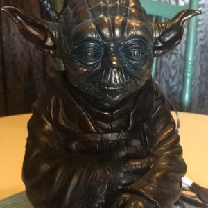 STAR WARS Jedi Master Yoda Masterpiece Tabletop Lamp Sculpture No A8405