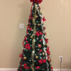 Thomas Kinkade Pre Lit Pull Up Christmas Tree Decorated 6ft