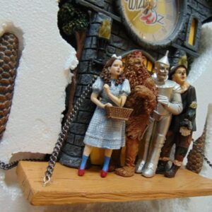 Wizard of Oz Wicked Witch Cuckoo Clock With Lights Sound