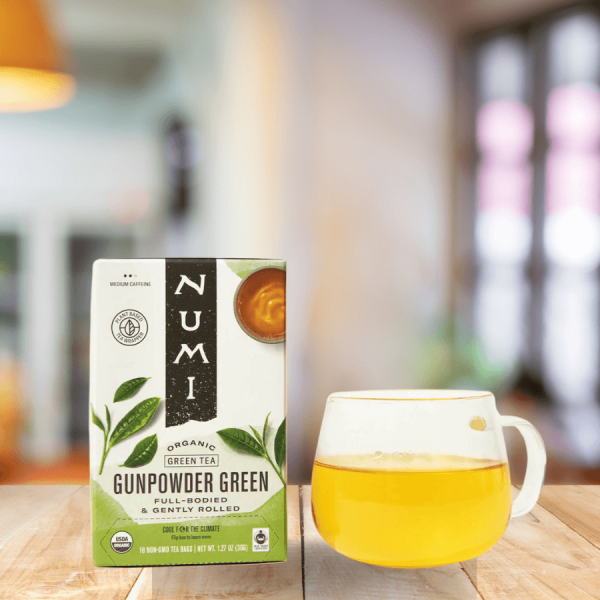 Numi Organic Tea Bags Gunpowder Green