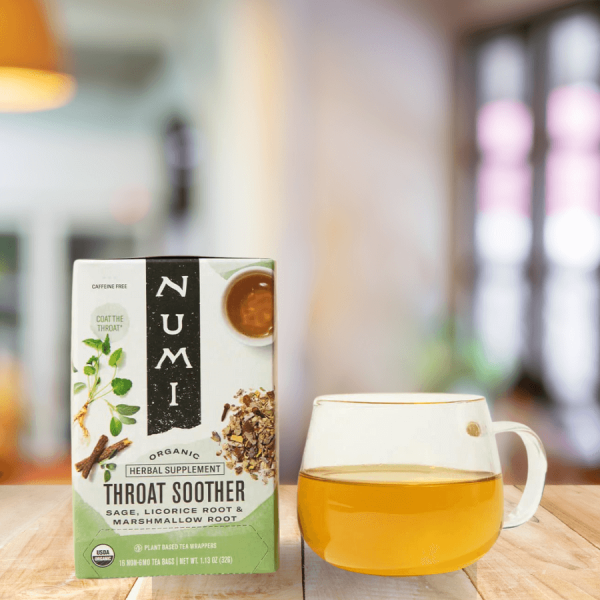 Numi Organic Tea Bags Throat Soother