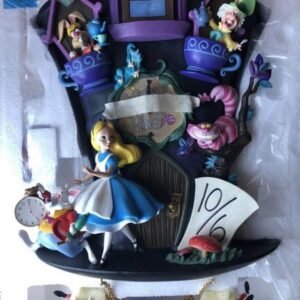 Disney Alice In Wonderland Mad Hatter Cuckoo Clock