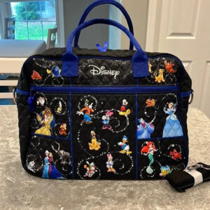 Disney Relive The Magic Women Quilted Weekender Tote Bag