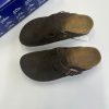 Birkenstock Boston Soft Footbed Mocha Suede Clog For Women