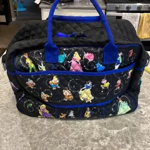 Disney Relive The Magic Women Quilted Weekender Tote Bag