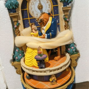 Disney Beauty And The Beast Illuminated Wall Clock