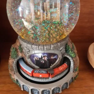 Hogwarts Express Illuminated Musical Globe With Moving Train