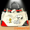 PEANUTS Snoopy And Woodstock Handbag With Removable Strap