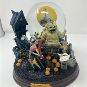 Nightmare Before Christmas Snowglobe Lights And Music