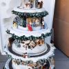 Rare Disney Christmas Display TableTop Tree Moves Music Lights Bradford Exchange