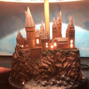 Harry Potter Hogwarts Castle Illuminating Sculpture Table Lamp