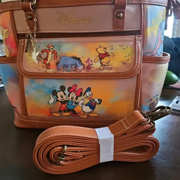 Disney Masterpiece Of Magic Handbag Featuring Over 20 Characters