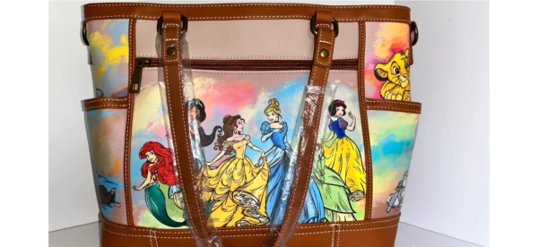 Disney Masterpiece Of Magic Handbag Featuring Over 20 Characters