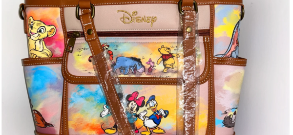Disney Masterpiece Of Magic Handbag Featuring Over 20 Characters