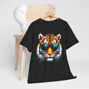 Cool Tiger in Sunglasses Men Women Graphic Tigers T-Shirt