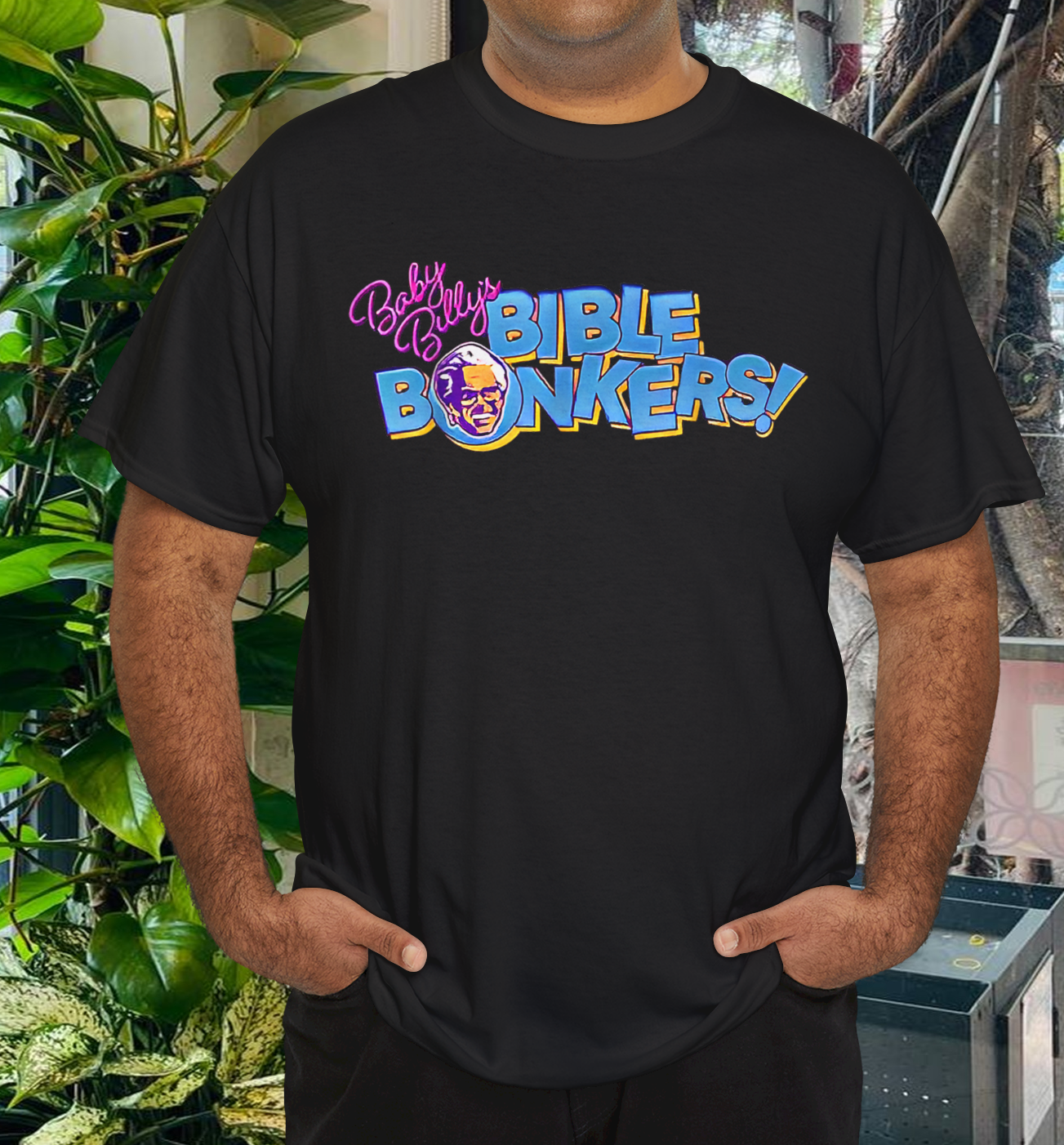 Funny Baby Billy's Bible Bonkers Tee Shirt T-Shirt Funny Baby Billy's Bible Bonkers Tee Shirt T-Shirt