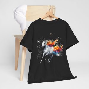 Magical Unicorn T-Shirt Unisex Heavy Cotton Tee Fantasy T-Shirt