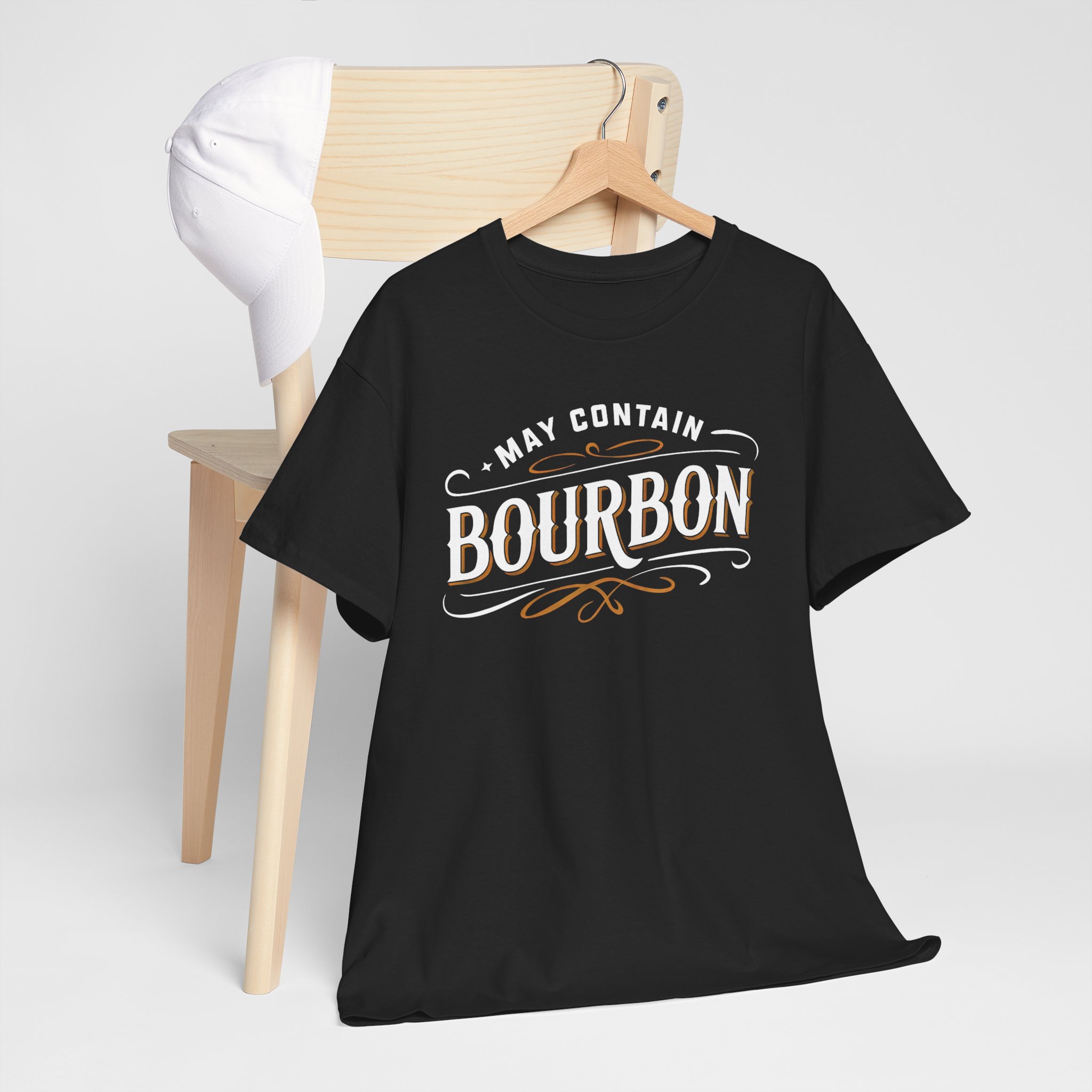 May Contain Bourbon Classic Whiskey Lover Design T-Shirt May Contain Bourbon Classic Whiskey Lover Design T-Shirt