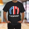 Mopar American Flag White Logo T-Shirt