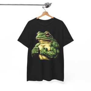 Muscular Frog Powerlifting Weightlifting Gym Workout T-Shirt