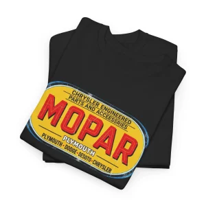 New Mopar Active Logo T-Shirt Funny American