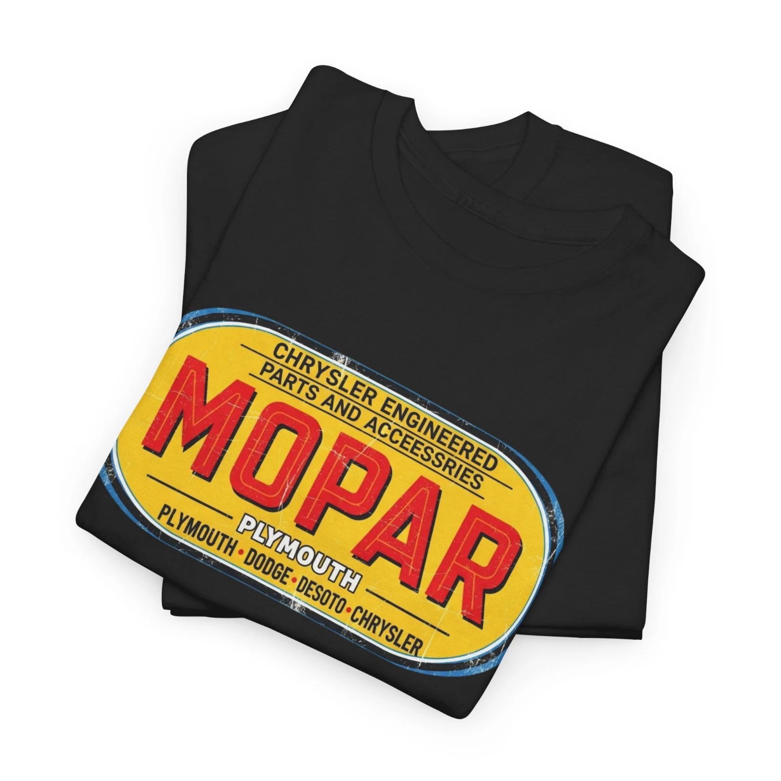 New Mopar Active Logo T-Shirt Funny American New Mopar Active Logo T-Shirt Funny American