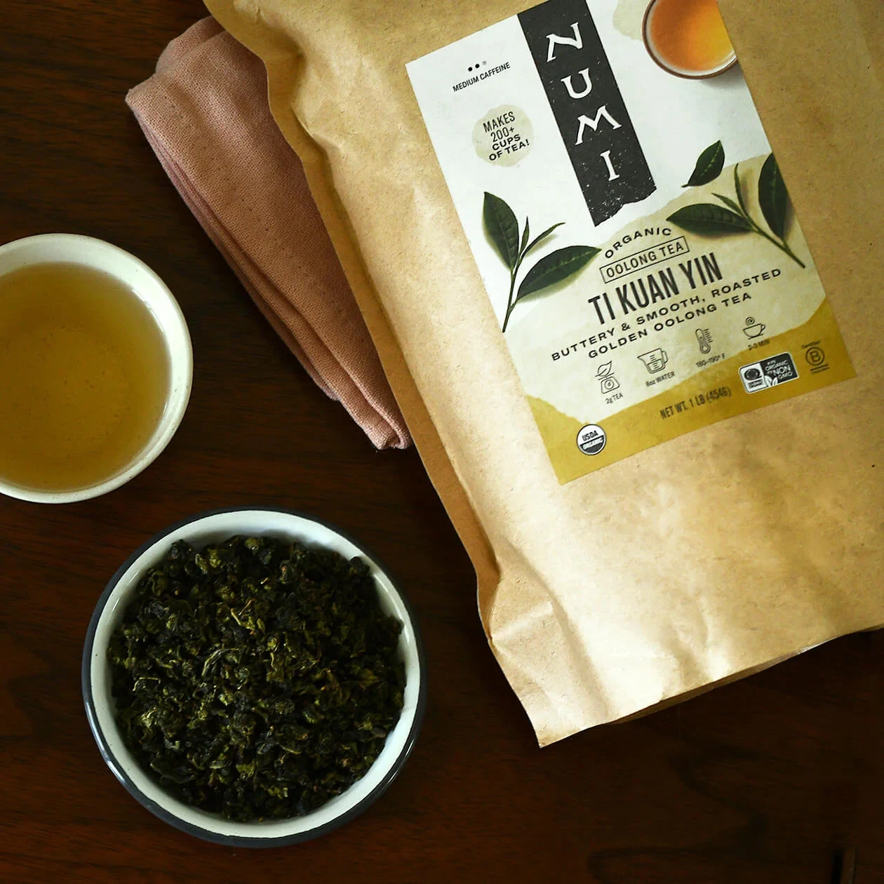 Numi Organic BTi Kuan Yin - Oolong Numi Organic BTi Kuan Yin - Oolong