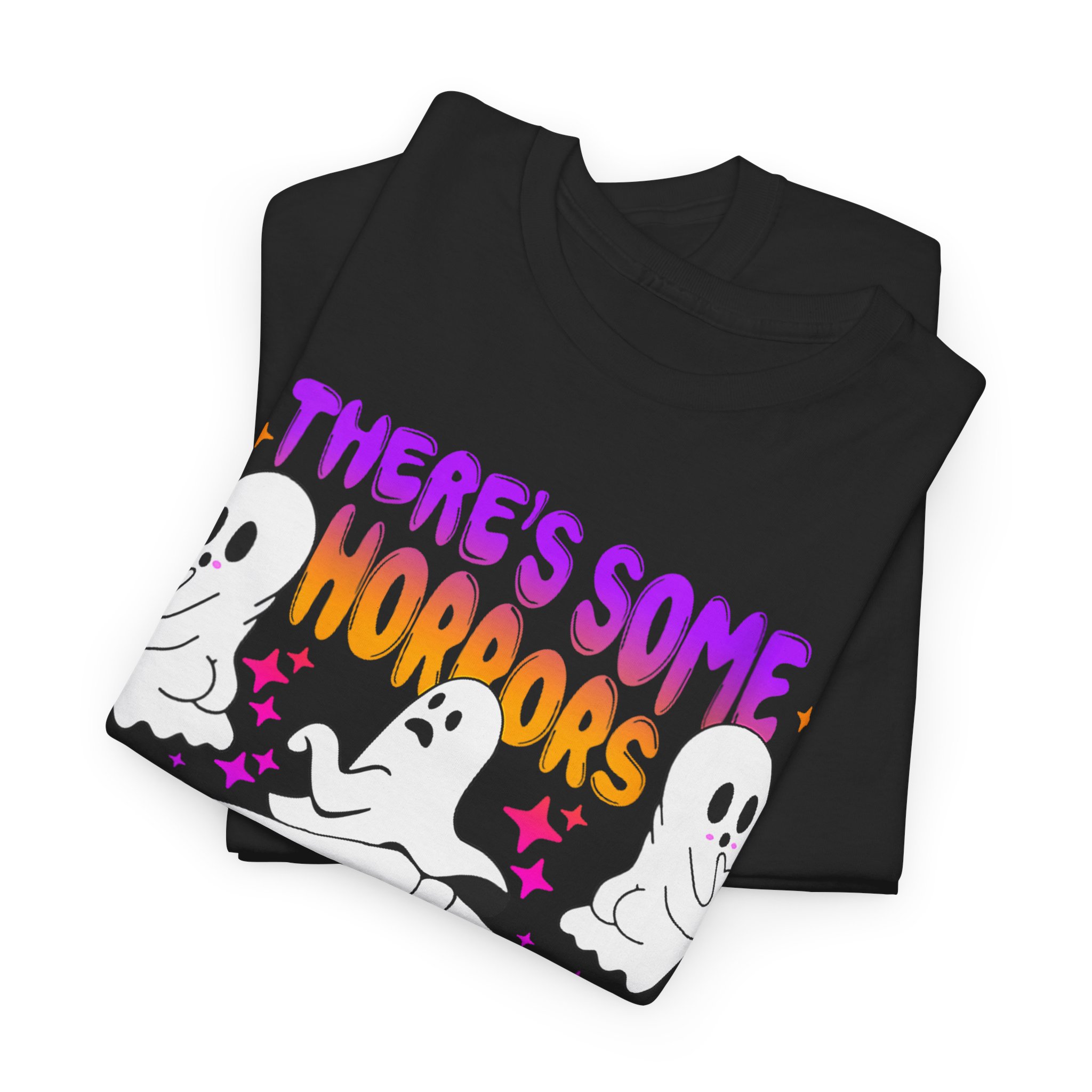 There's Some Horrors In This House Spooky Ghost Halloween T-Shirt There's Some Horrors In This House Spooky Ghost Halloween T-Shirt