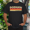Vintage Dodgers Name Sports Retro Apparel Gift for Men Women T-Shirt