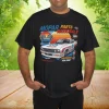 Vintage Mopar Racing Performance Logo Mens Black T-shirt American