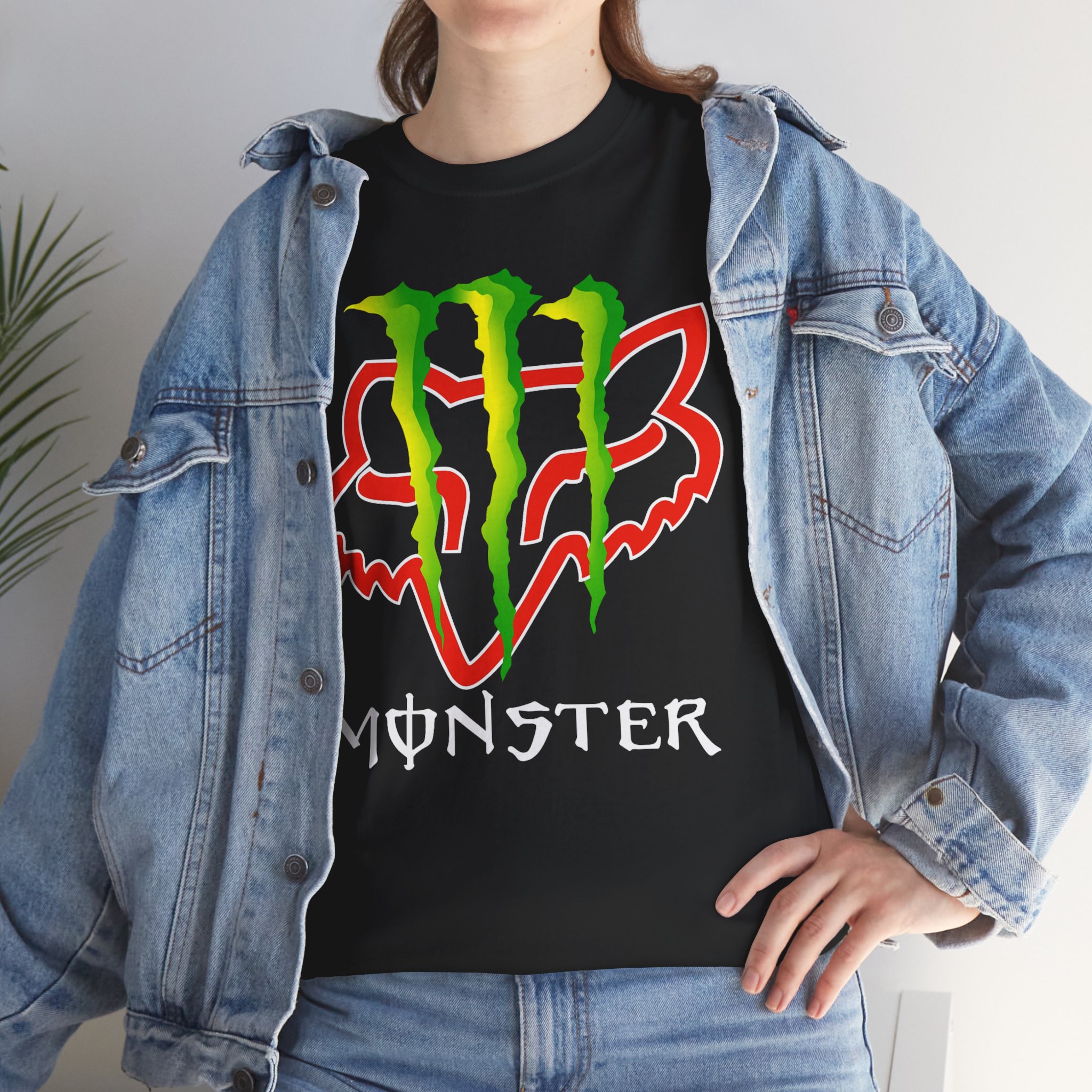 Fox Racing Monster Energy Drink Logo Graphic T-Shirt Fox Racing Monster Energy Drink Logo Graphic T-Shirt