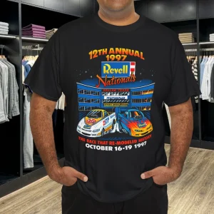 NHRA Winston Drag Racing Revell Nationals 12th Annual 1997 T-Shirt
