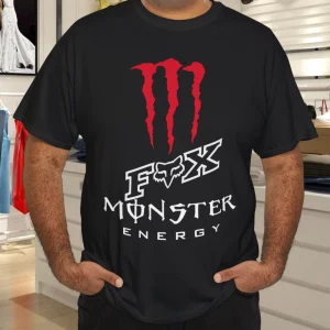 Monster Energy Fox Racing T-Shirt Logo Motocross