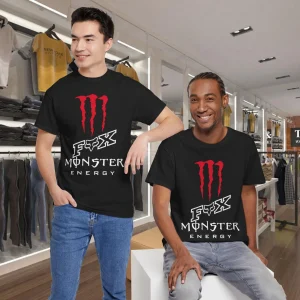 Monster Energy Fox Racing T-Shirt Logo Motocross