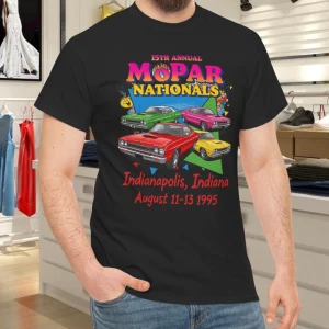 Mopar Nationals 15th Annual 1995 Raceway T-shirt Road Runner