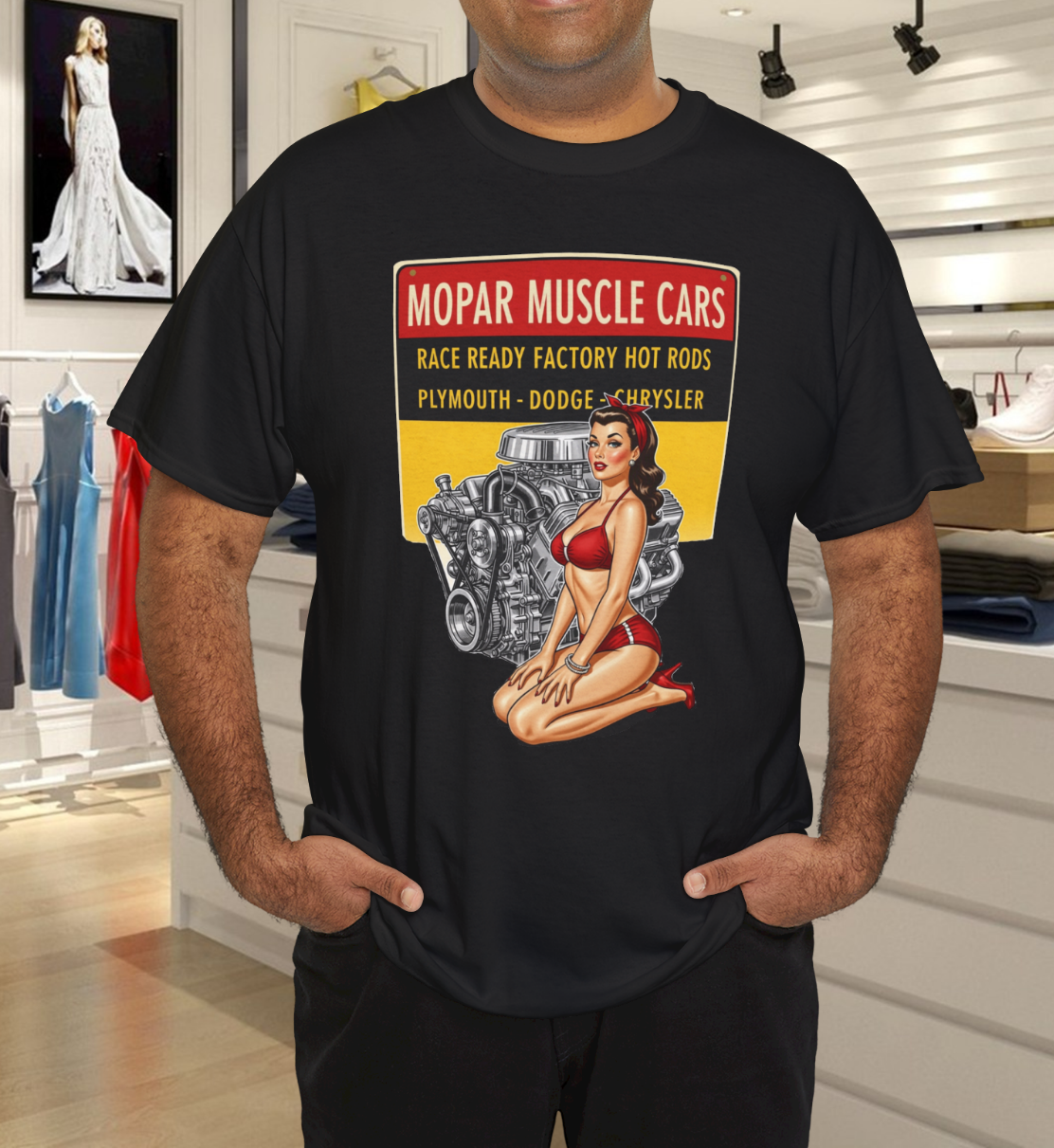 Mopar VII - Graphic Cotton T-Shirt Short Mopar VII - Graphic Cotton T-Shirt Short