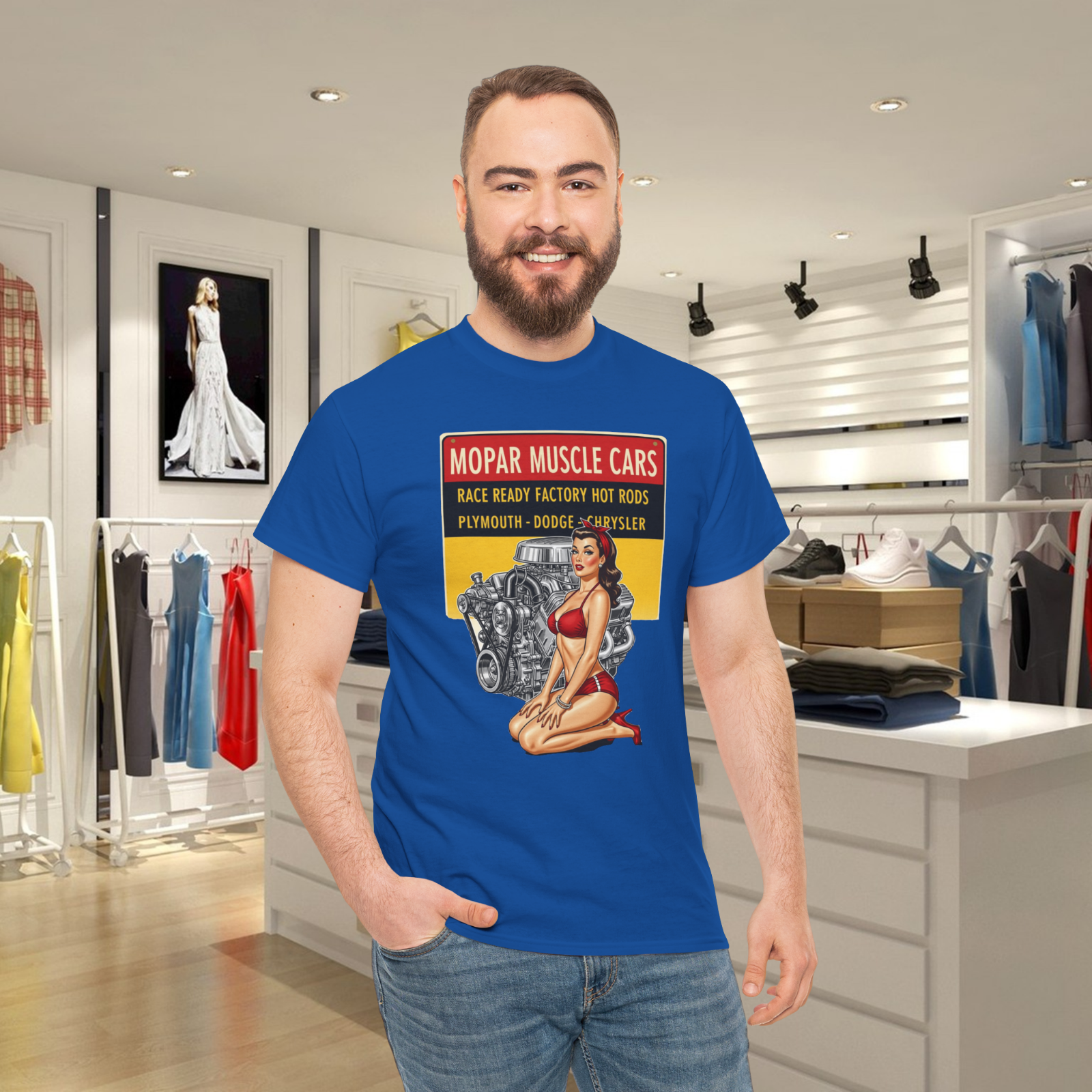 Mopar VII - Graphic Cotton T-Shirt Short Mopar VII - Graphic Cotton T-Shirt Short