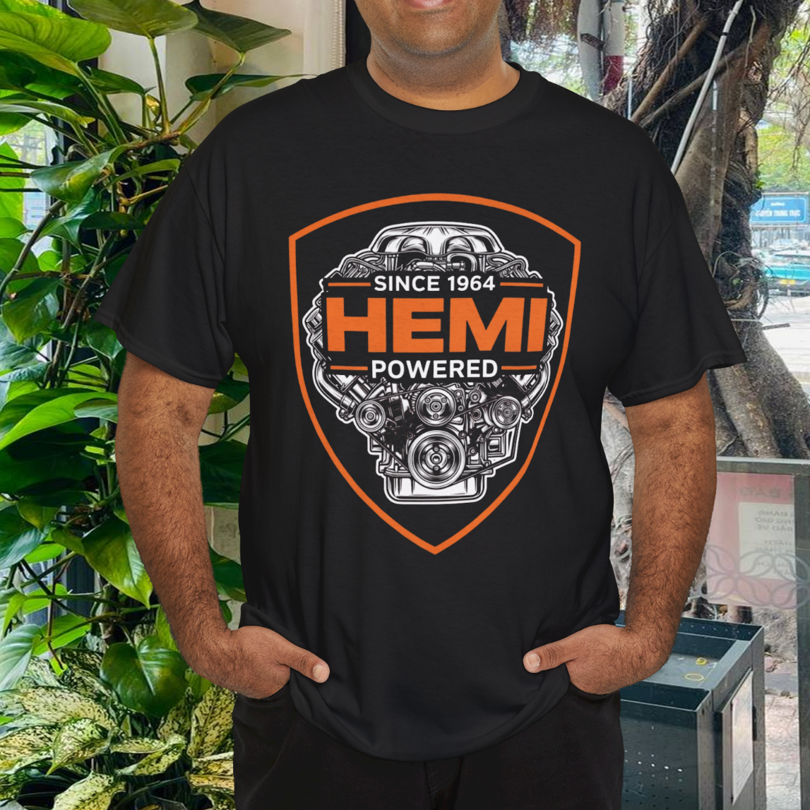Mopar hemi powered tee shirt officially licensed product T-Shirt Mopar hemi powered tee shirt officially licensed product T-Shirt