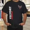 New Victory Motorcycle Logos Mens T-shirt American