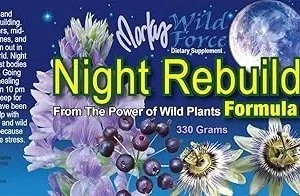 Wild Force Night Rebuild 350 Capsules By Markus Supplement Organic